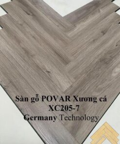 Sàn gỗ xương cá POVAR XC205-7