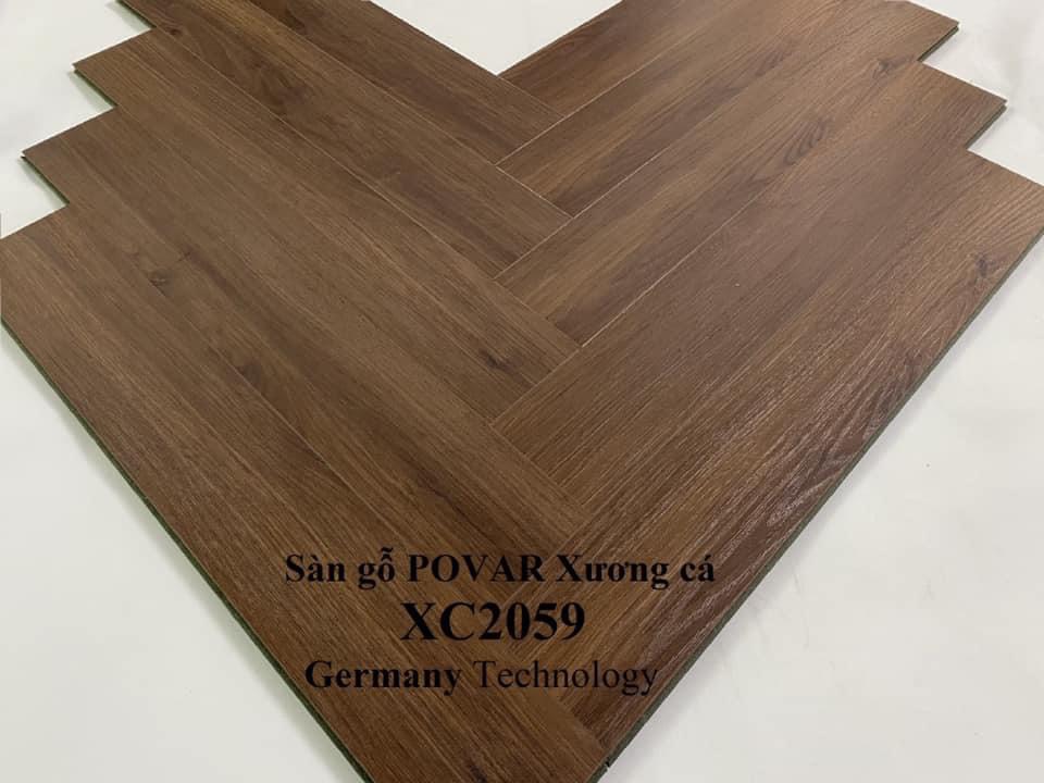 Sàn gỗ xương cá POVAR XC2059