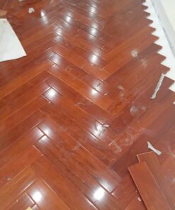 Sàn gỗ Căm Xe xương cá